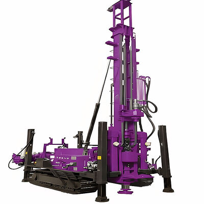 Crawler Rock Core Drilling Machine Geological Exploration Drill Rigs  Hydraulic Core Drilling Rig