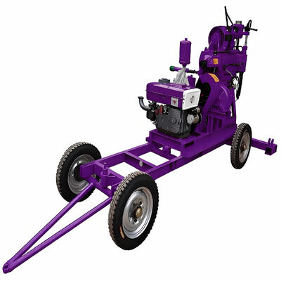 200meter Core Drilling Rig High Stability Hydraulic Drilling Rig Small Core Drilling Rig Machine