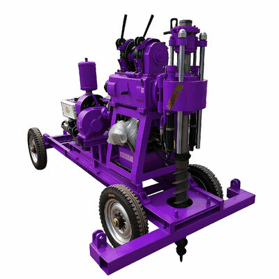 Trailer Core Drilling Rig Reliable Subsurface Sampling Drilling Machine Diamond Core Drilling Rig Manufacturer  