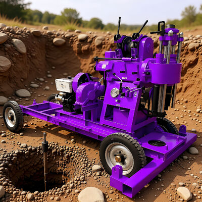 200meter Core Drilling Rig High Stability Hydraulic Drilling Rig Small Core Drilling Rig Machine