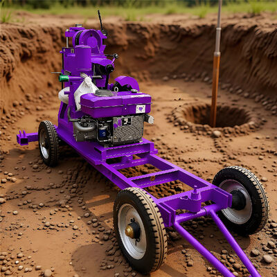 Small Core Drilling Rig High Performance Geotechnical Drilling Machine Rock Core Drilling Rig