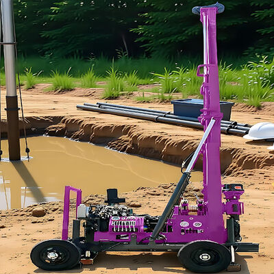Coal Geological Core Drilling Rig Trailer Drilling Machine Flexible Operation Core Drilling Rig Manufacturer