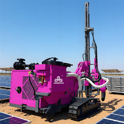 Diesel Pile Driver Urban Development Engineering Drilling Rig Ground Screw Pile Drilling Machine