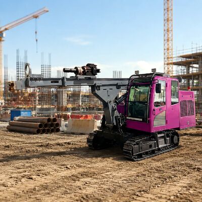 Hydraulic Pile Driver Machine Auger DTH Ground Screw Hydraulic Hammer Multi-Mode Diesel Pile Driving Equipment