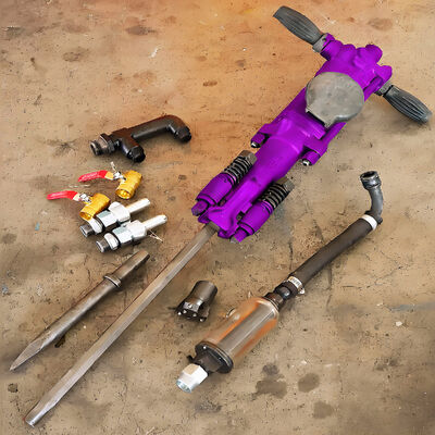 Cost Effective Air Powered Jack Hammer Concrete and Stone Demolition Pneumatic Rock Drill Machine
