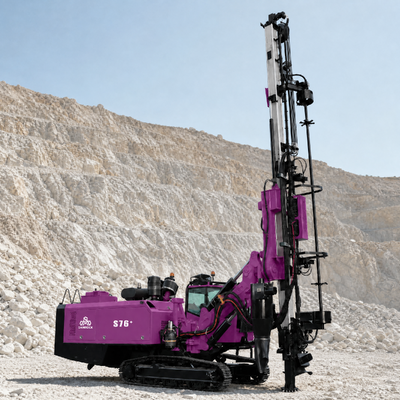 Integrated DTH Drilling Rig 35m Depth High Precise Rock Penetration Borehole Drilling Rig Mining Drilling Machine for Sale